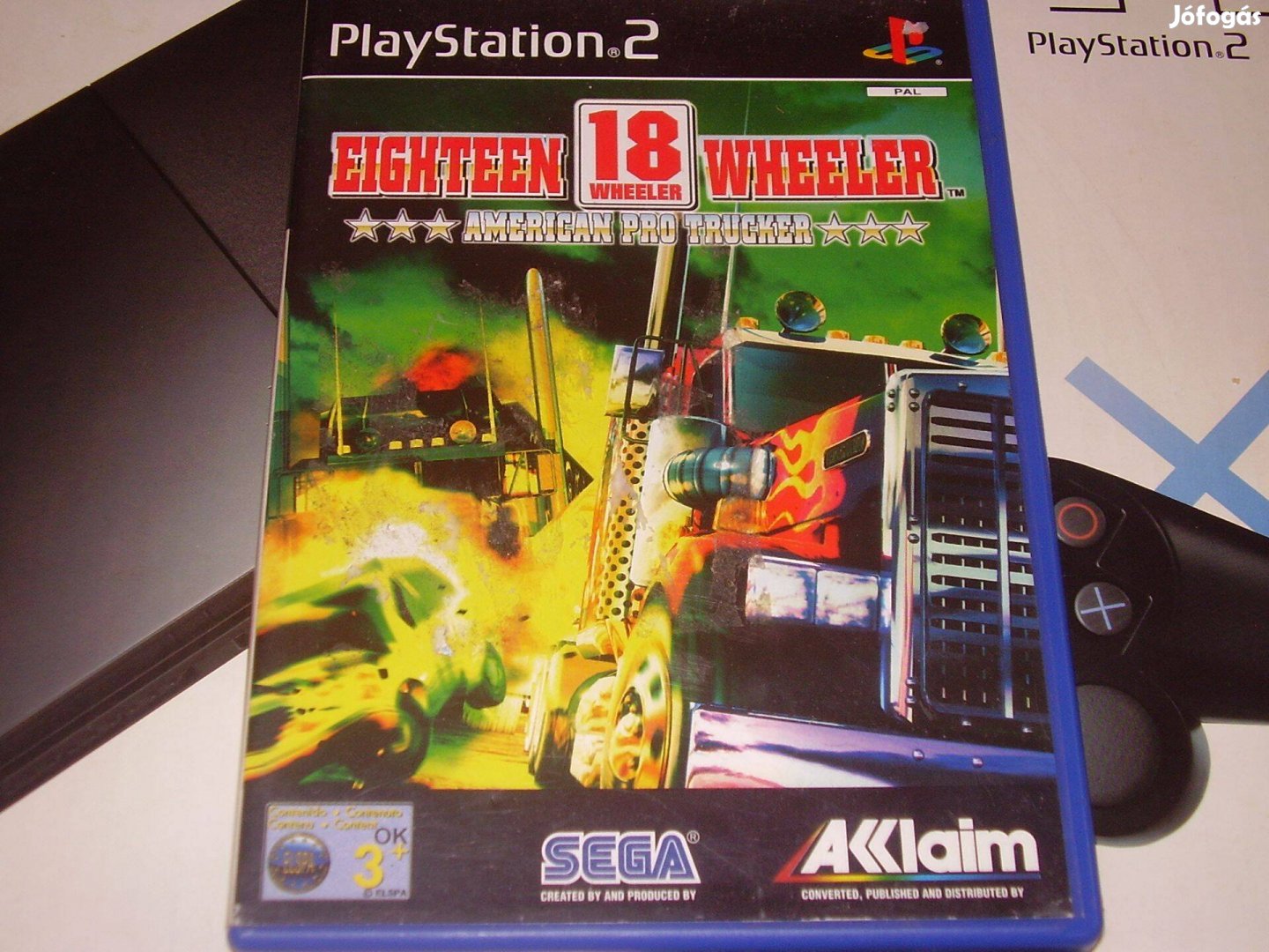 18 Wheeler Playstation 2 eredeti lemez eladó