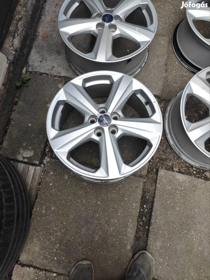 18" 18 5x108 Ford gyári alufelni tpms 158eft/4db