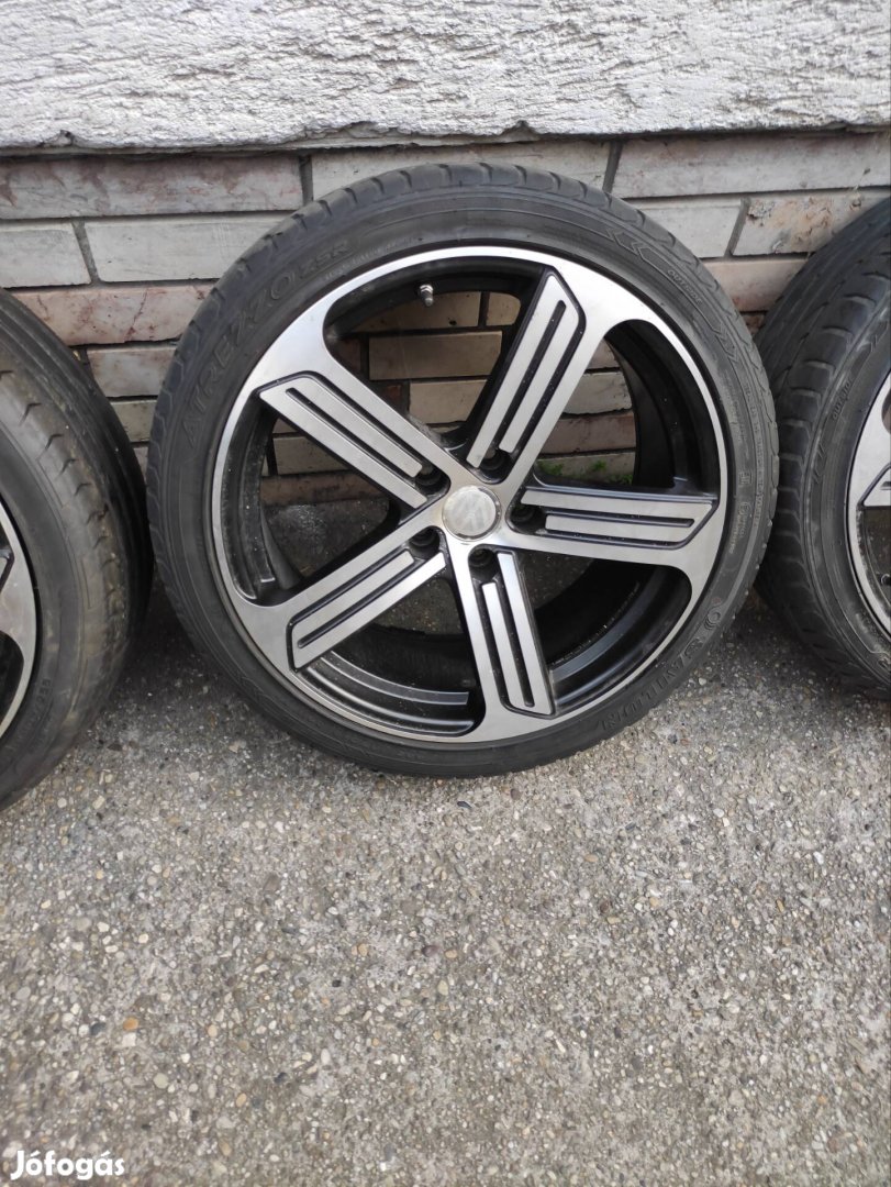 18" 18 5x112 VW alufelni 225/40r18 nyári 175eft/4db
