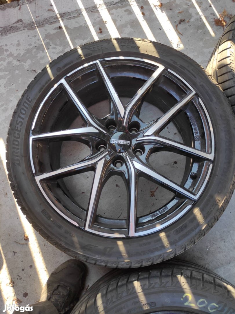 18" 18 5x112 dezent 245/40r18 Bridgestone nyári 230eft/4db