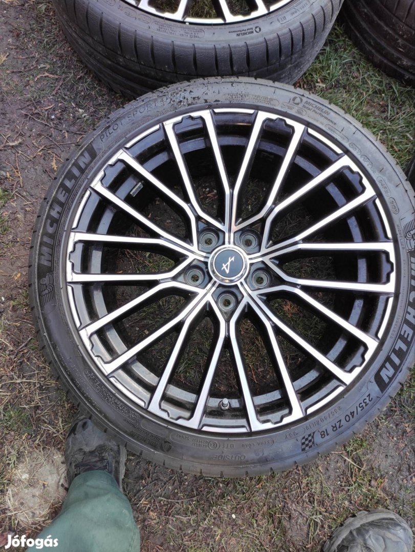 18" 18 5x114,3 Alpine A110, Nissan Renault szuper ritkaság  