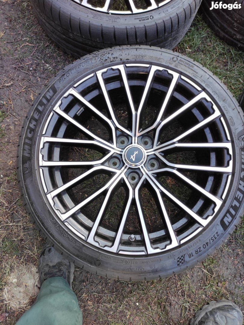18" 18 5x114,3 Alpine alufelni Nissan renault Dacia 220eft/4db