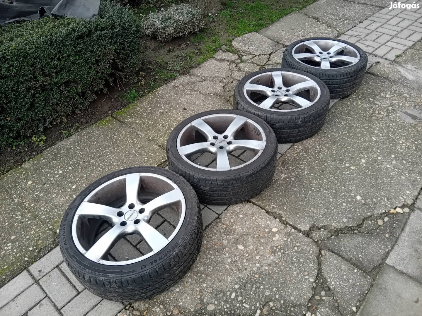 18" 5X100 alufelni szett