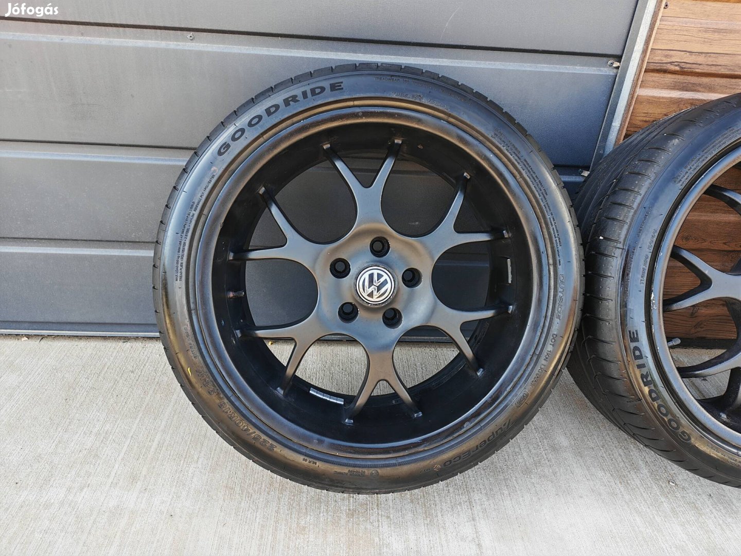 18" 5x112 Borbet alufelni szett Új nyárigumikkal!