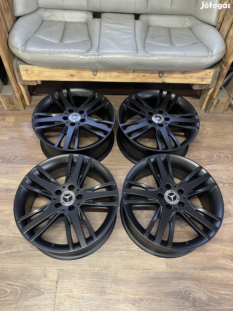 18" 5x112 gyári Mercedes alufelni garnitúra!!!