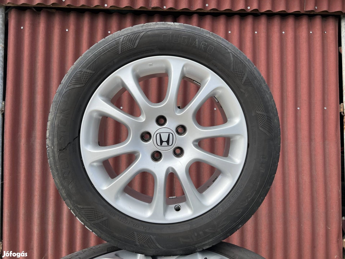 18" 5x114.3 gyári Honda alufelni nyárigumikkal!