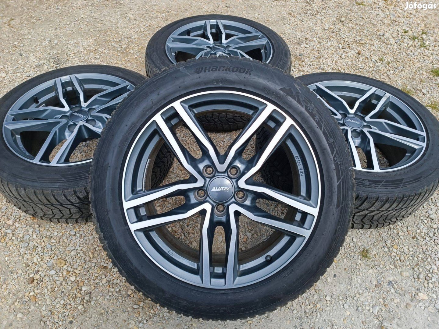 18" Alutec alufelni 5*112 Hankook téli gumik Skoda Audi Volkswagen