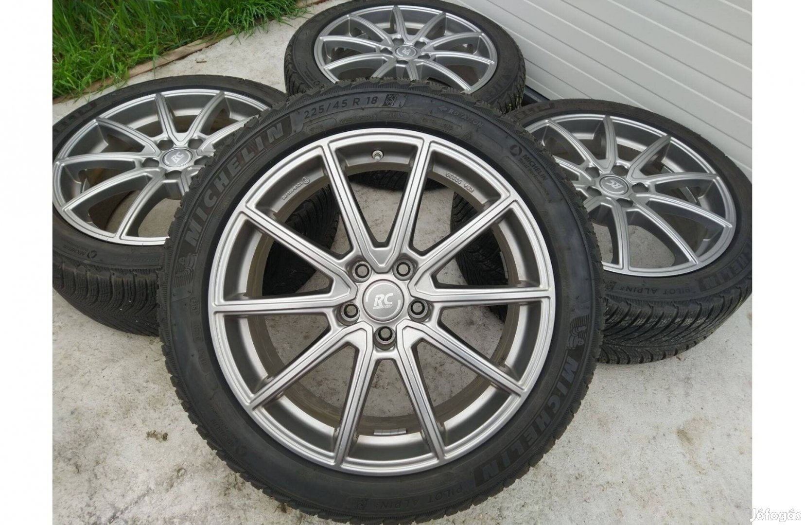 18" Brock alufelni Ford Volvo Jaguar XE Tpms szelep 5x108