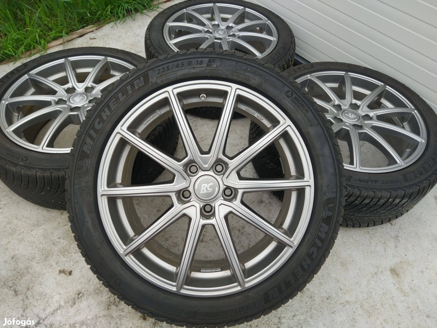 18" Brock alufelni garnitúra Ford, Mondeo, Volvo 5x108 szenzorokkal