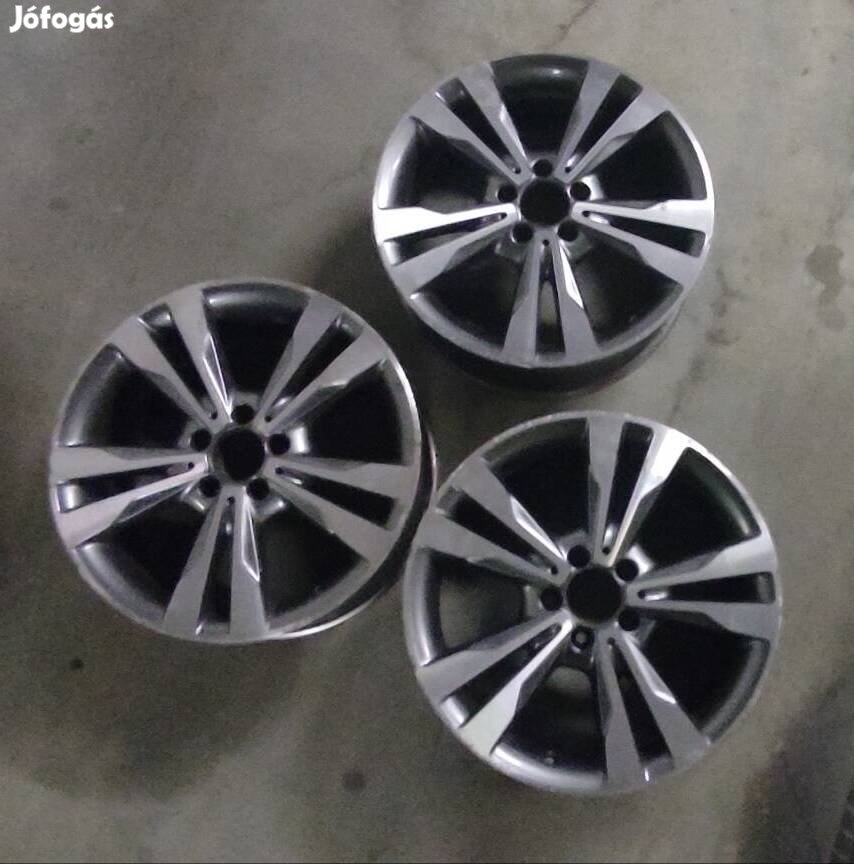 18" Használt gyári Mercedes C 205 3db alufelni