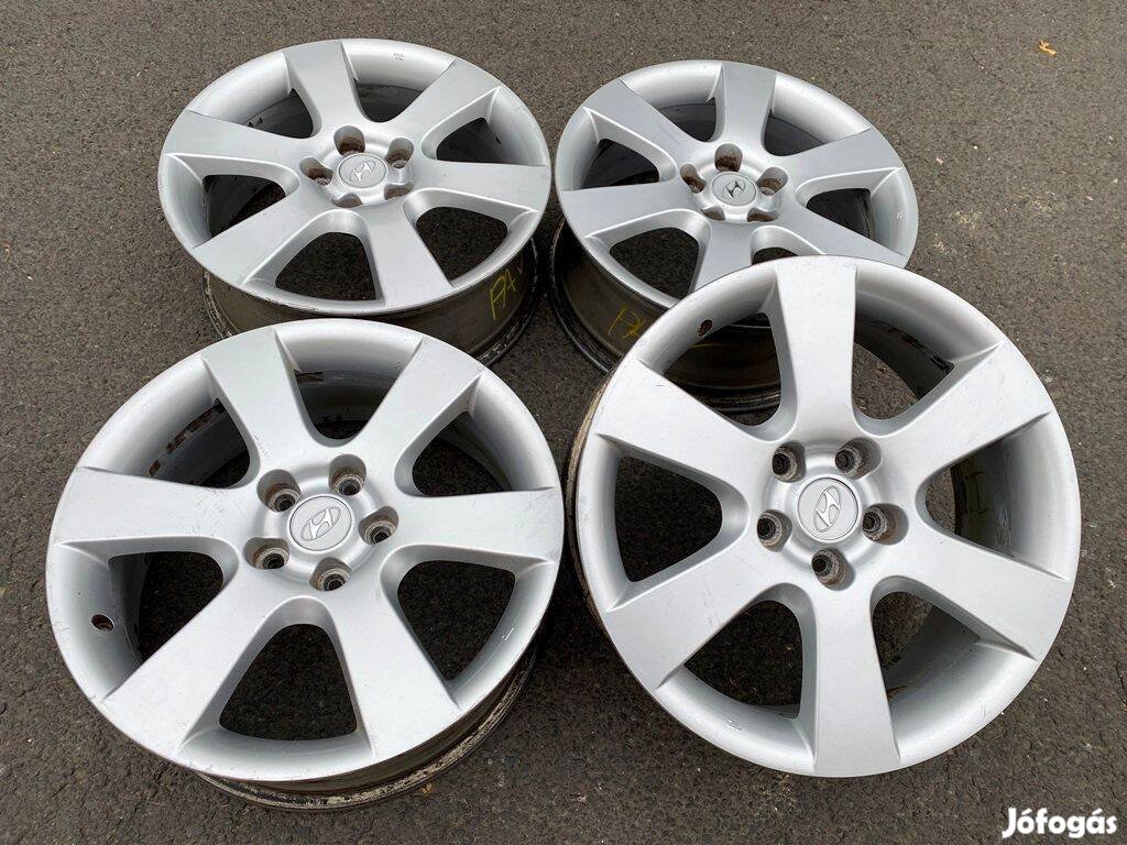 18 Hyundai Santa Fe gyári alufelni 5x114.3 felni kia Mazda