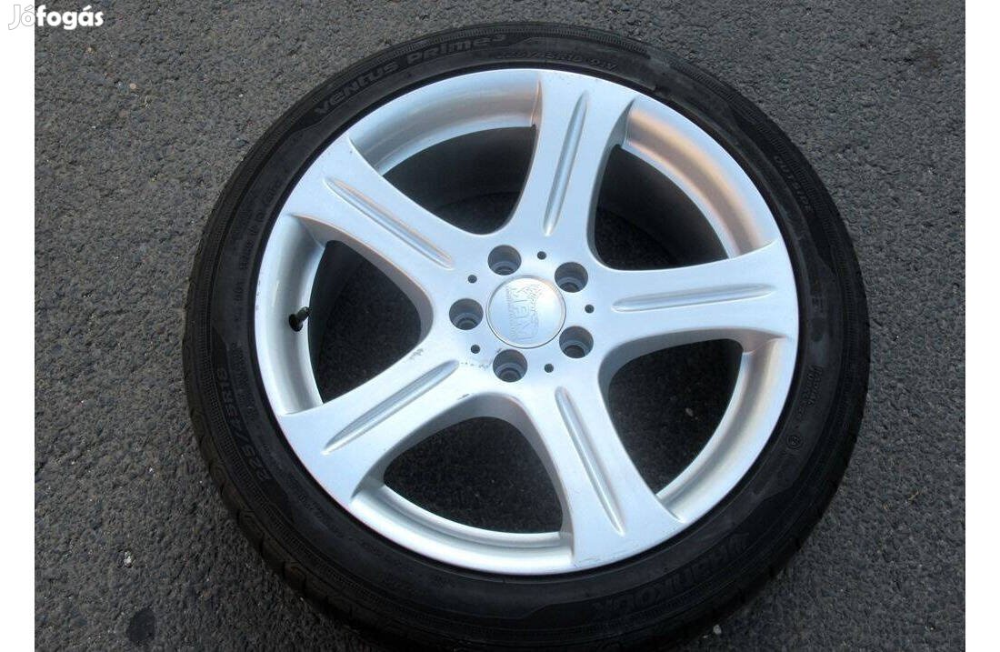 18" VW Audi Mercedes MAM 5x112 alufelni pótkerék 225/45R18 gumi