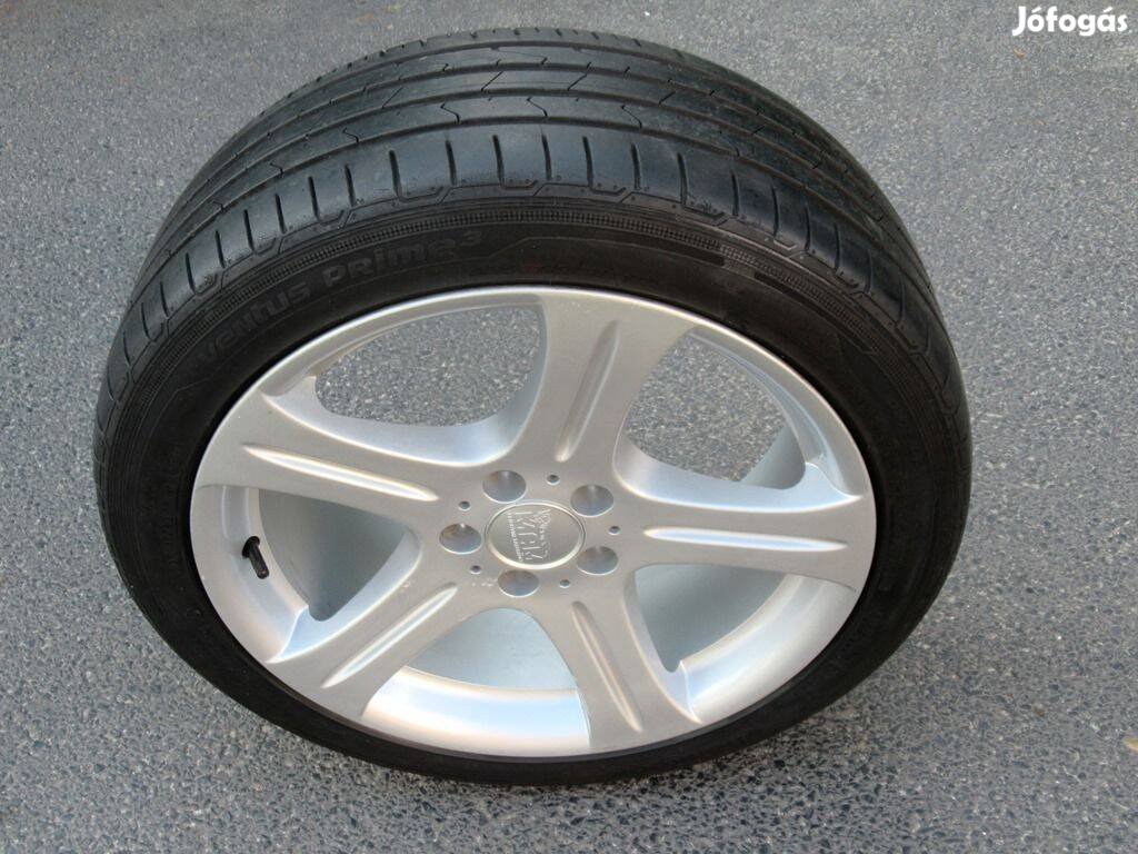 18" VW Audi Mercedes MAM 5x112 alufelni pótkerék 225/45R18 gumi