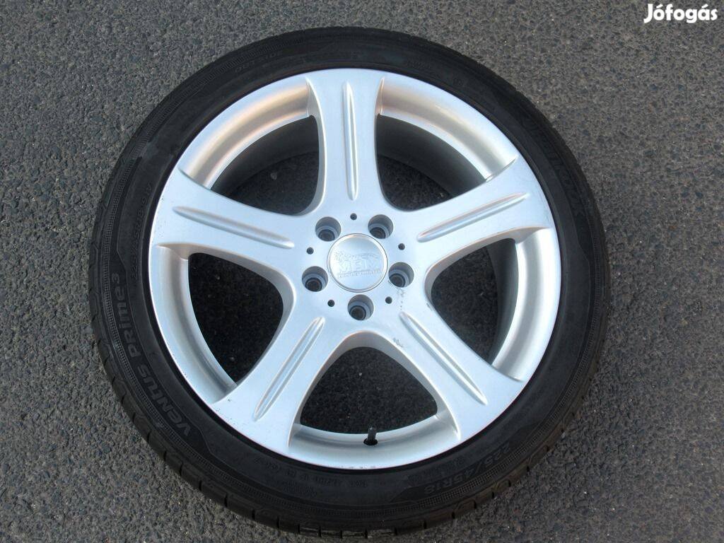 18" VW Audi Mercedes MAM 5x112 alufelni pótkerék 225/45R18 gumi