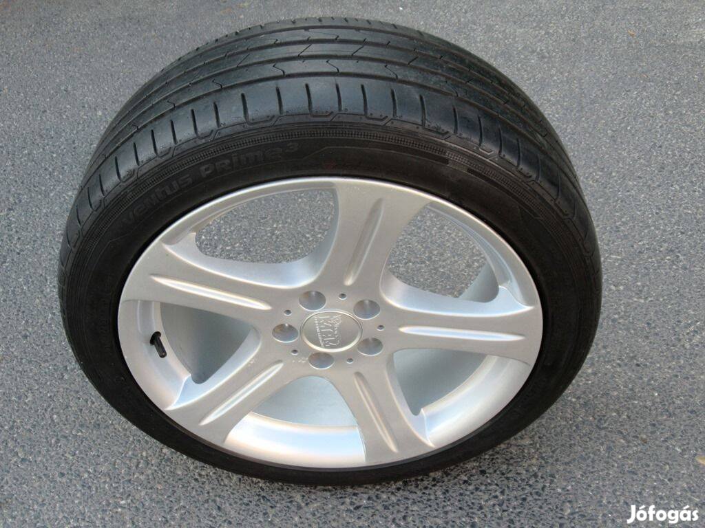 18" VW Audi Mercedes MAM 5x112 alufelni pótkerék 225/45R18 nyári gumi