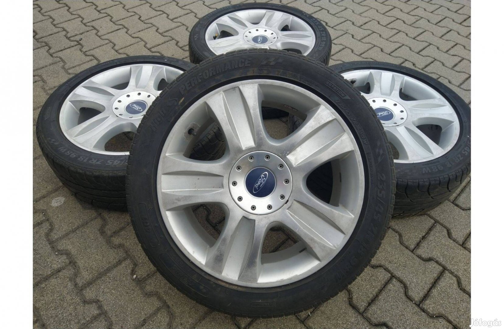 18" gyári Ford alufelni Mondeo Galaxy C-Max Focus S-Max 5x108