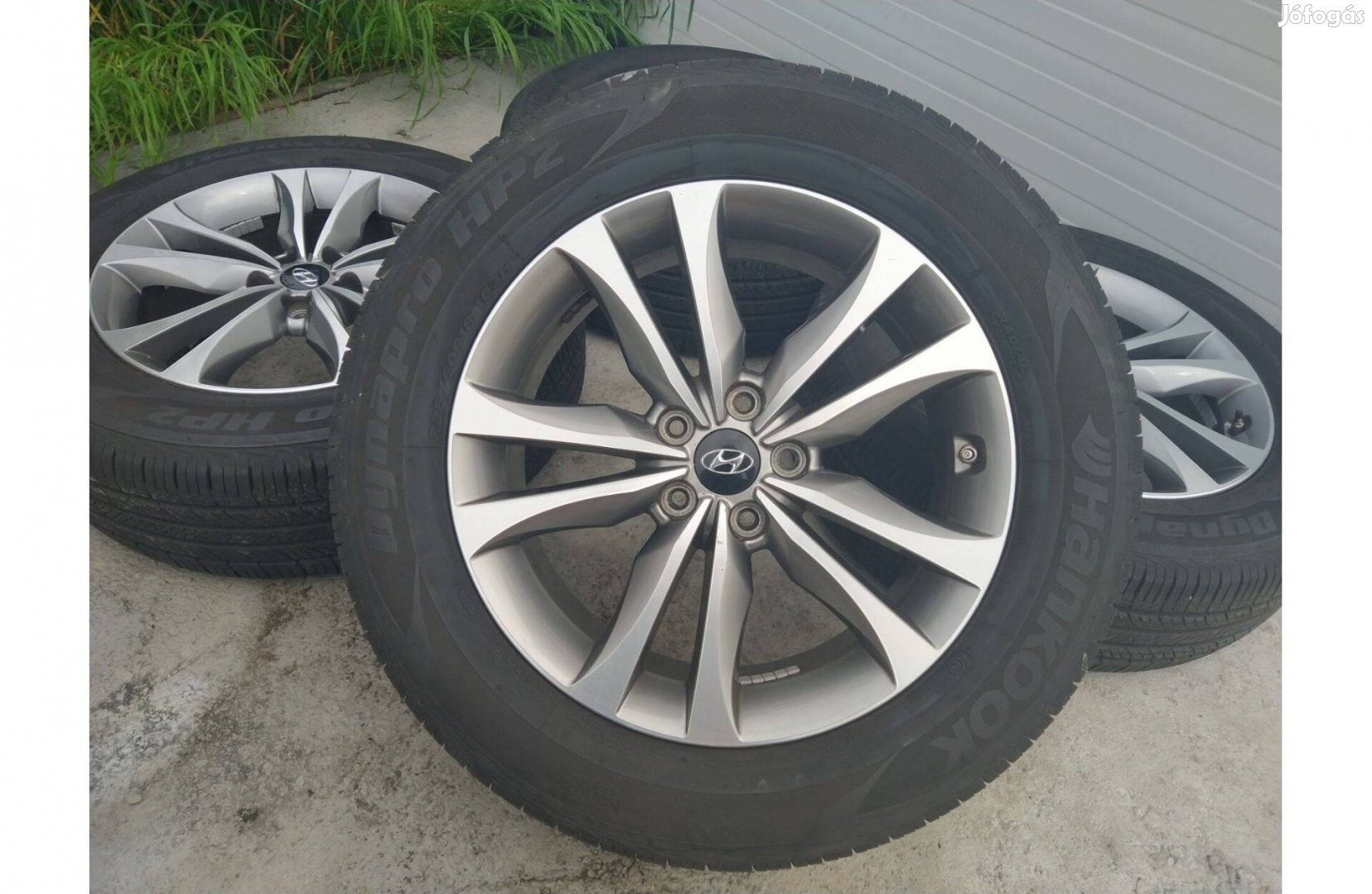 18" gyári Hyundai alufelni Sata Fe, Kia Sorento Tpms szenzor 5x114,3