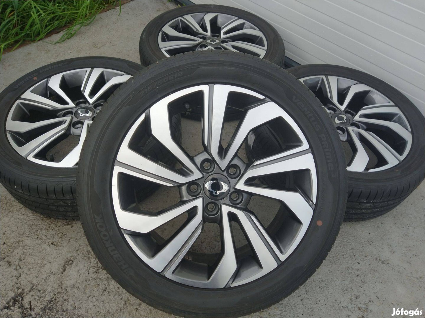 18" gyári Ssangyong Tivoli 5x112 nyári gumi Hankook