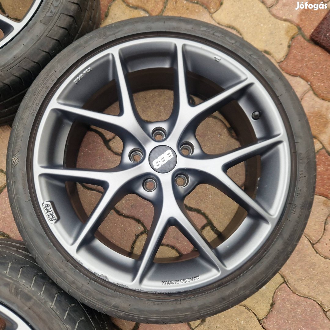 18" gyári bbs sr014 alufelni 5x112 vw audi skoda seat felni