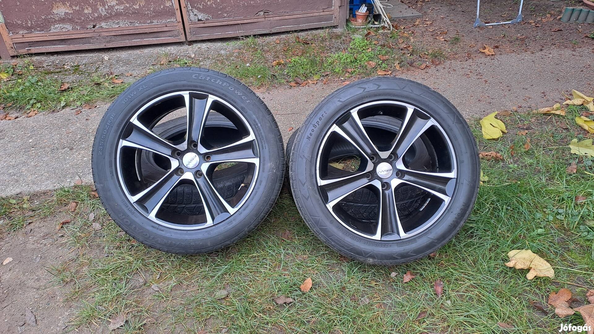 18"-os, 5×114,3 osztókörű alufelni (4 db)