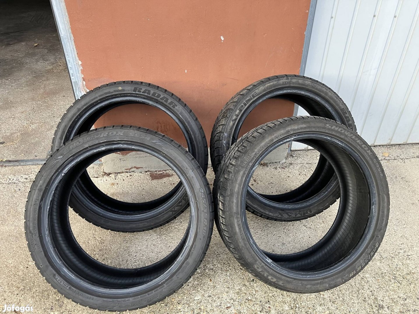 18" téli gumi eladó 