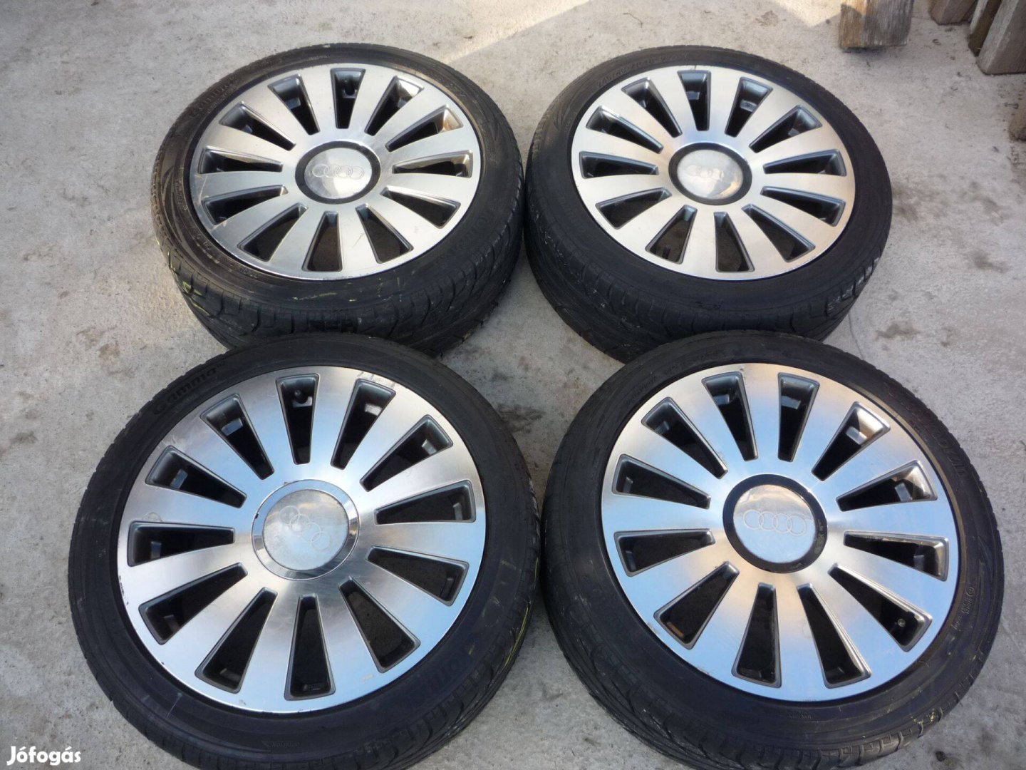 18-as AUDI 5X100 / 5X112 felnigarnitúra olcsón eladó!