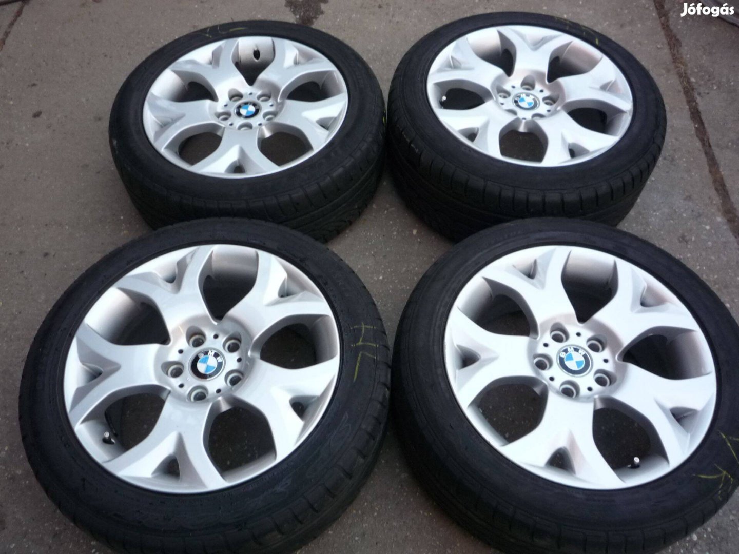 18-as BMW gyári kétszéles alufelni garnitúra eladó!