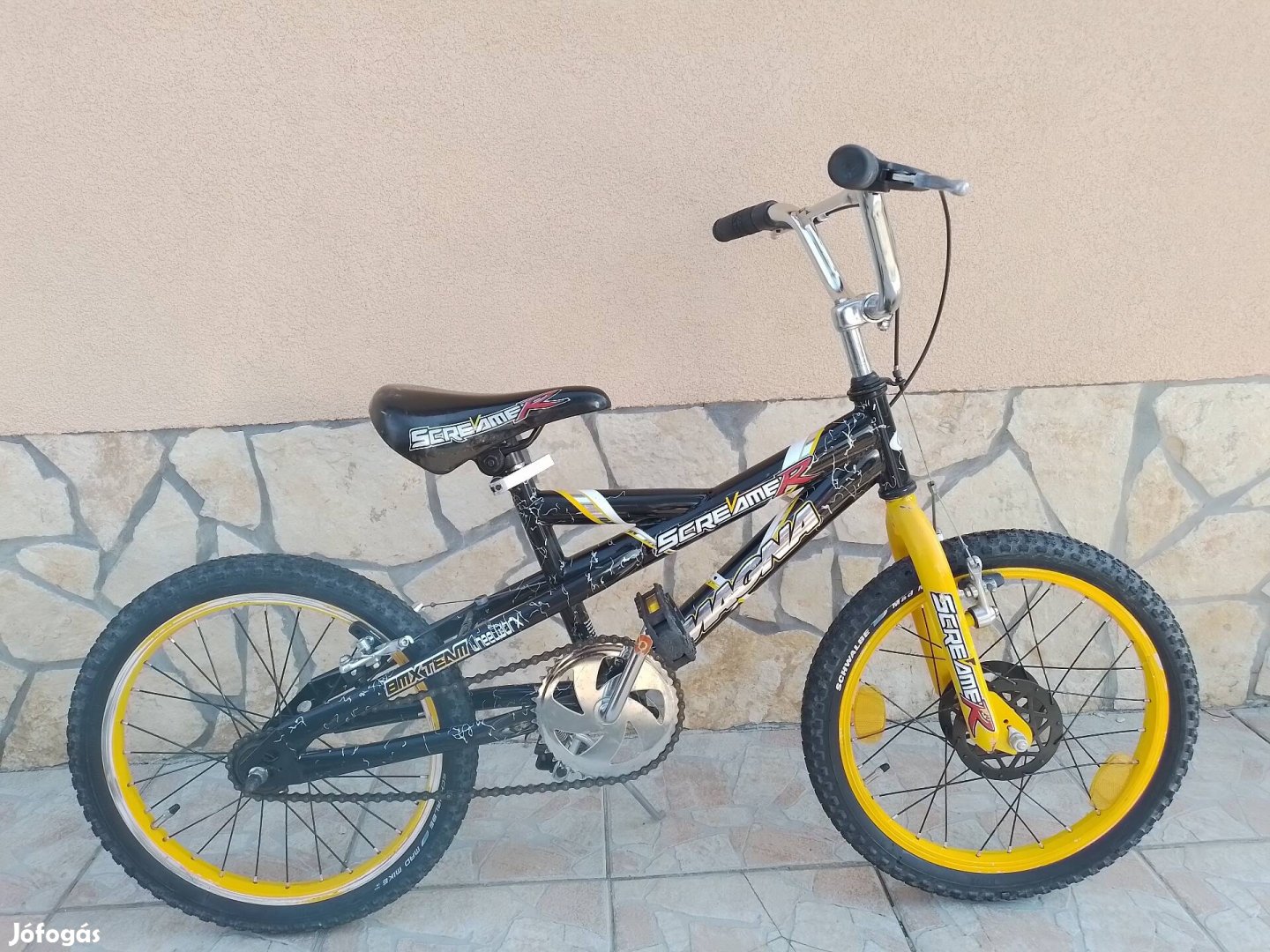 18-as BMX gyerek kerékpár bicikli. 