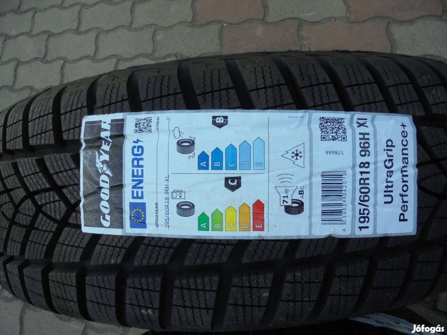 18-as Goodyear ultragrip +vadi új téli gumi eladó