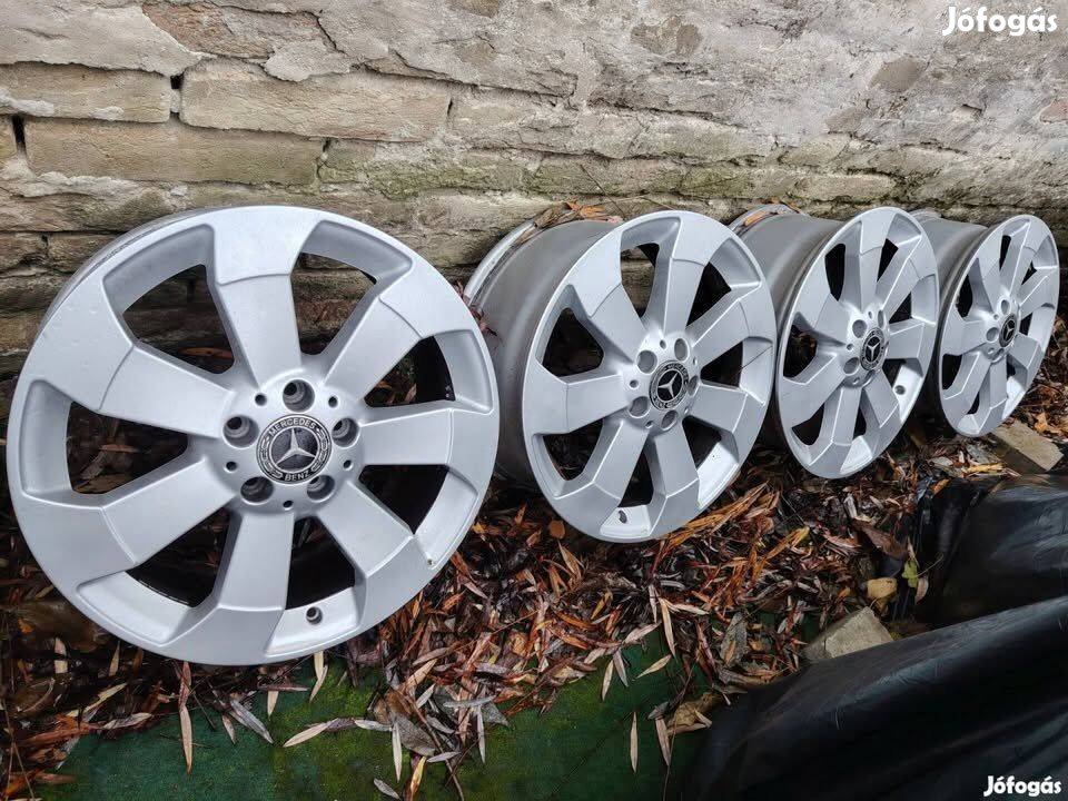 18-as Mercedes-Benz gyári (turbina) alufelnik, akár VW-re is! Olcsón!
