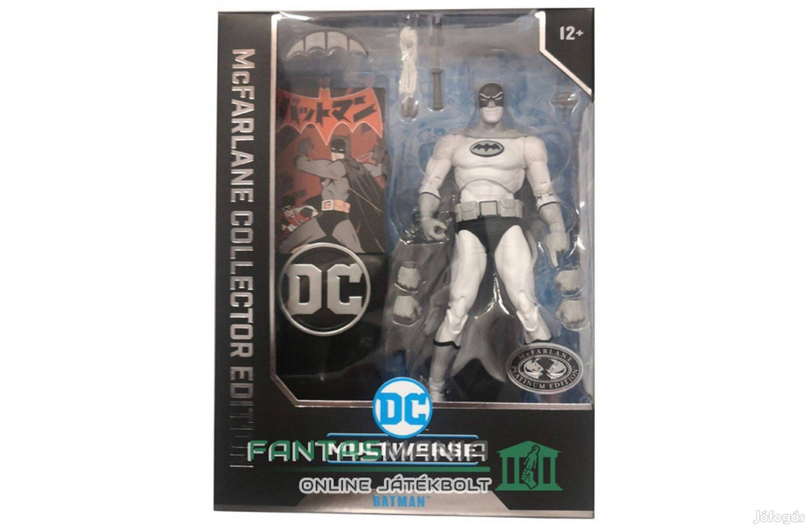 18 cm DC Multiverse szürke ruhás Manga Batman figura Platinum Edition