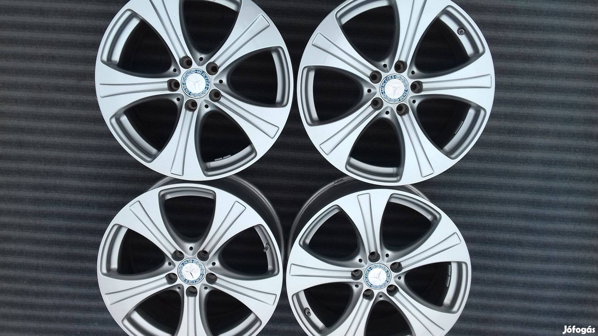 18 col 5x112 gyári Mercedes alufelni + Tpms