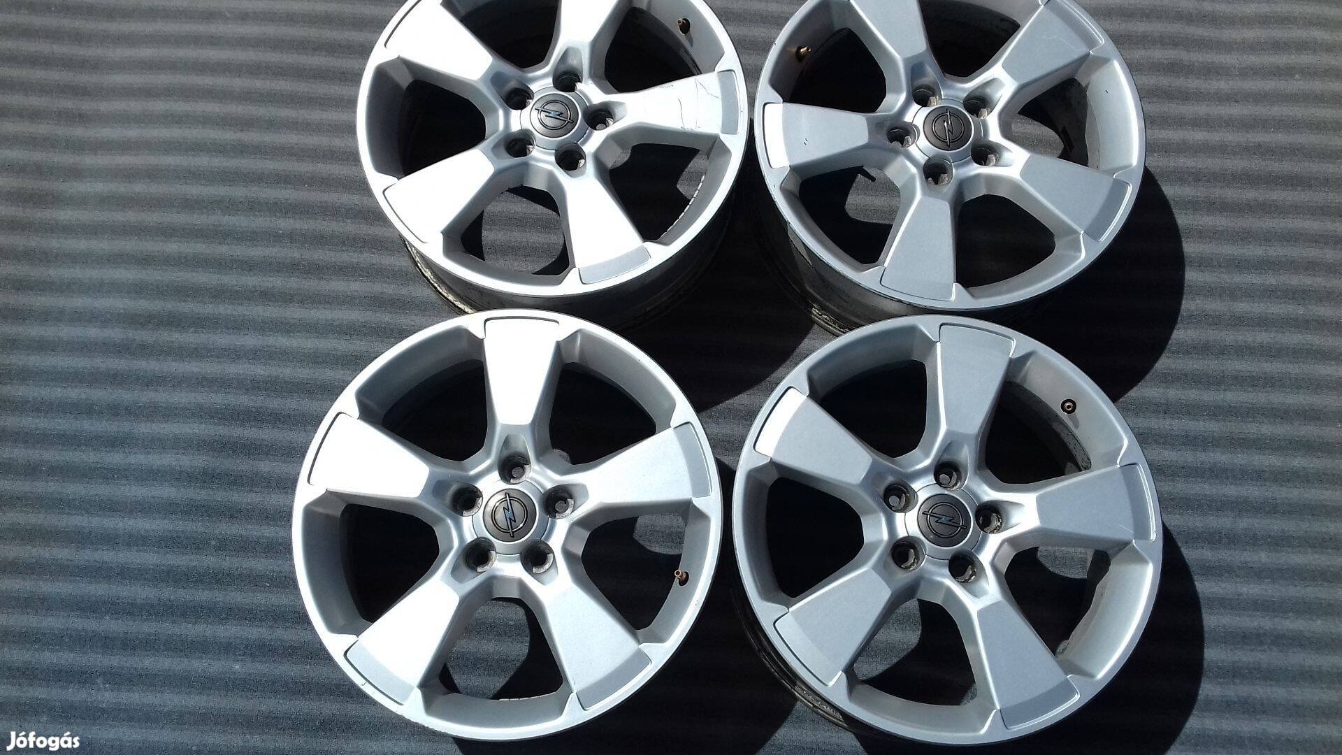 18 colos 5x115 gyári Opel alufelni garnitúra