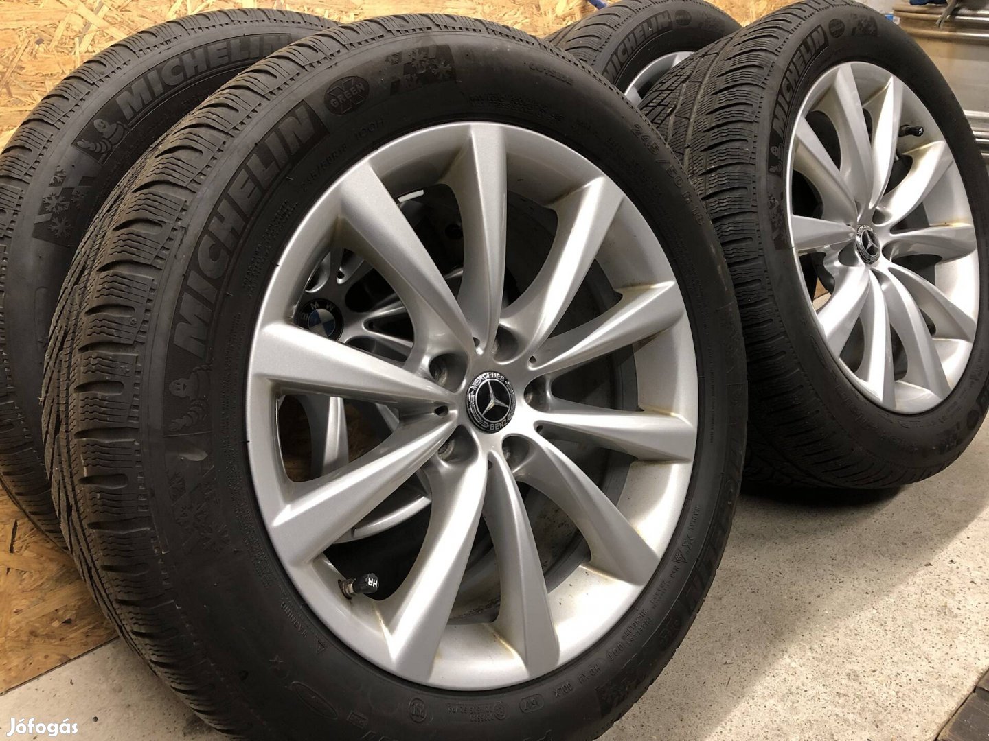 18 colos alufelni Bmw, Mercedes, Audi, Seat, Skoda 18 col téli gumi