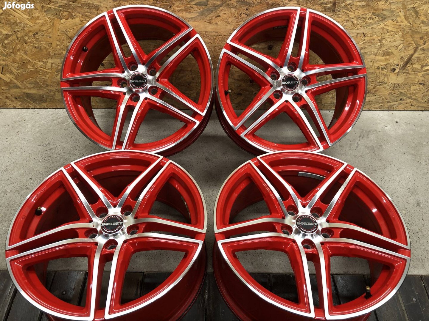 18 colos alufelni Borbet 5x112 VW, Mercedes, Audi 18 col