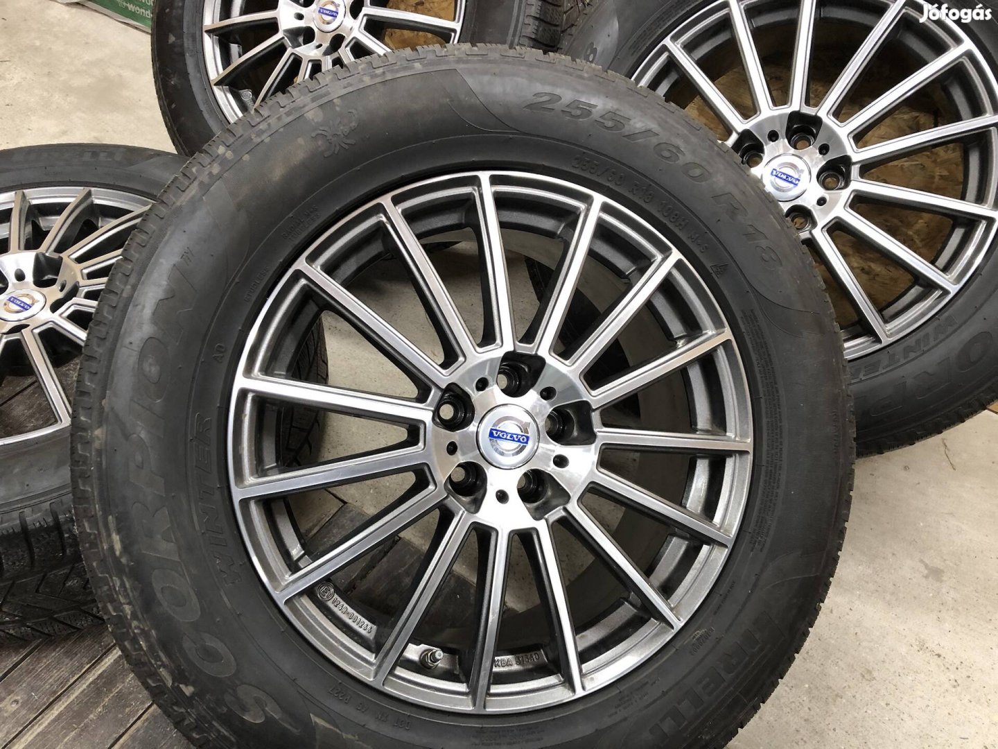 18 colos alufelni Ford, Volvo 5x108, 18 col