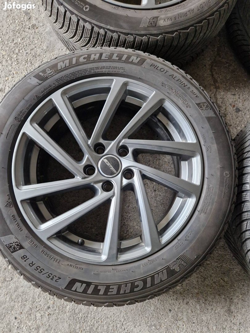 18 colos alufelni Michelin téli gumival