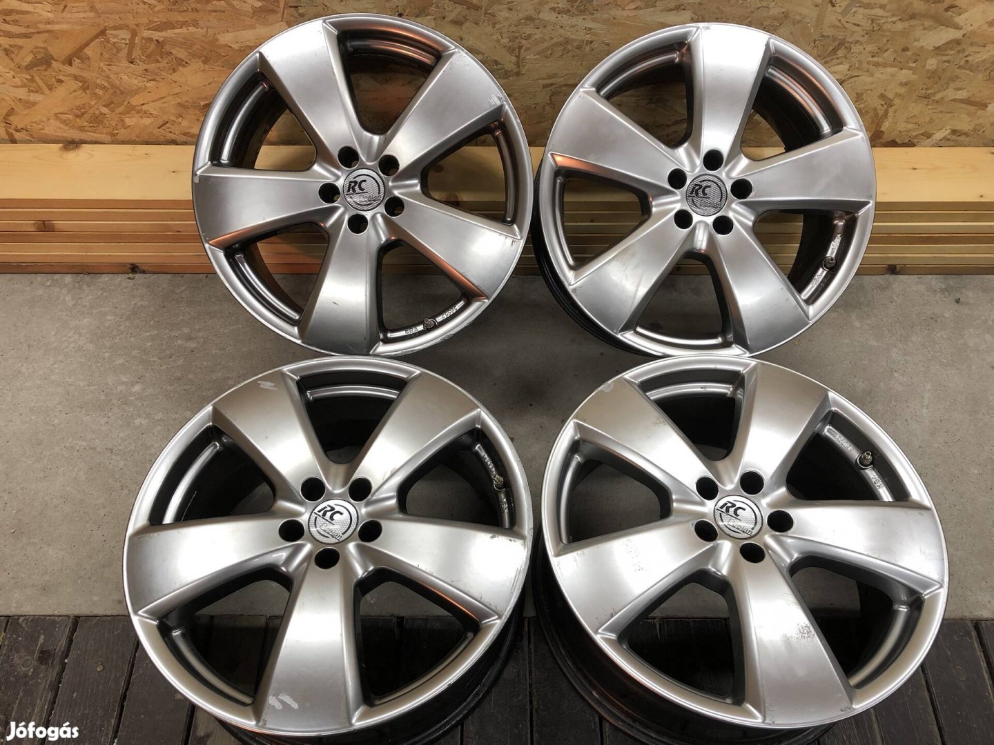 18 colos alufelni VW Seat Audi Skoda Chrysler Subaru 18 col 5x100
