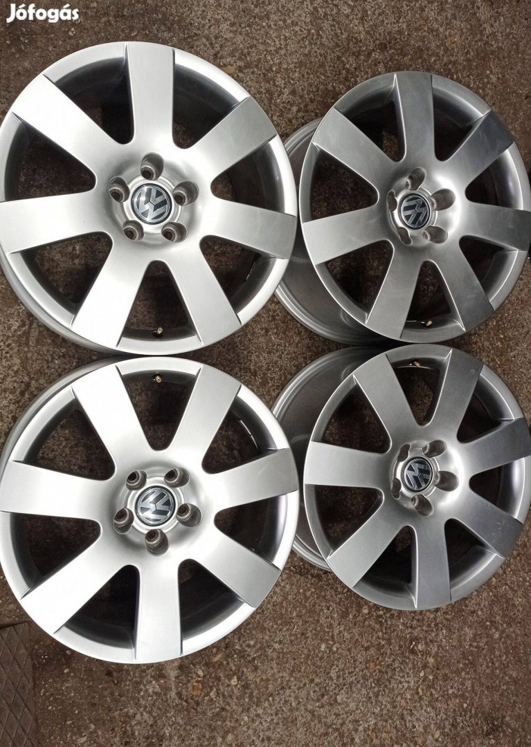 18 colos használt 5x112 lyukosztású Gyári Volkswagen alu felni garnitú