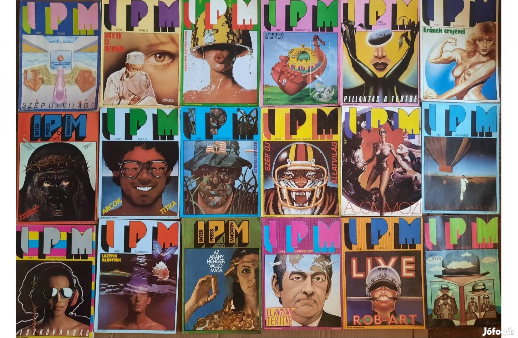 18 darab IPM magazin eladó