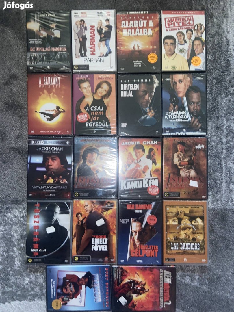 18 darab bontatlan dvd egyben!