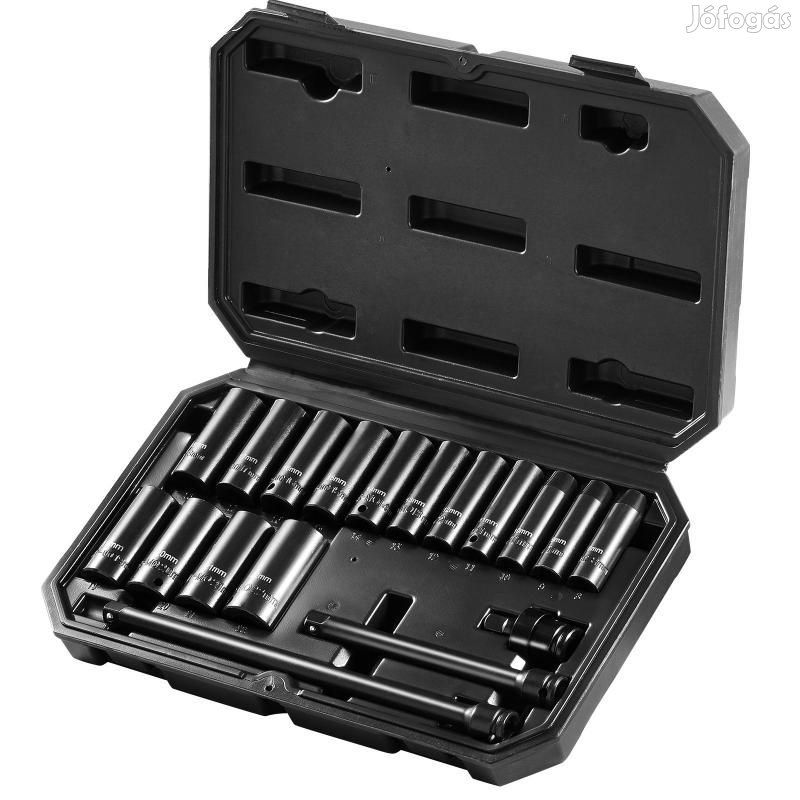 18 darabos 3/8&quot; prémium nyomatékkulcs