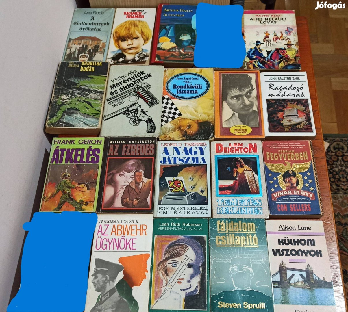 18 db-os könyvcsomag