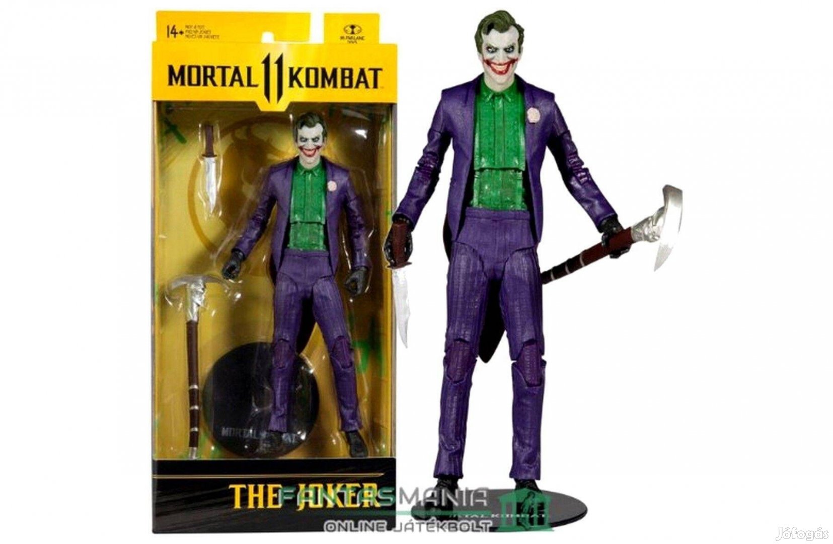18cm DC Multiverse figura Joker Batman ellenség figura