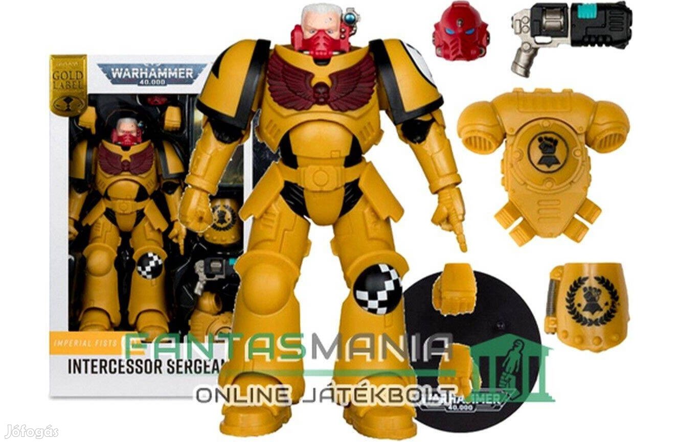 18cm Warhammer 40k figura Assault Intercessor Sergeant