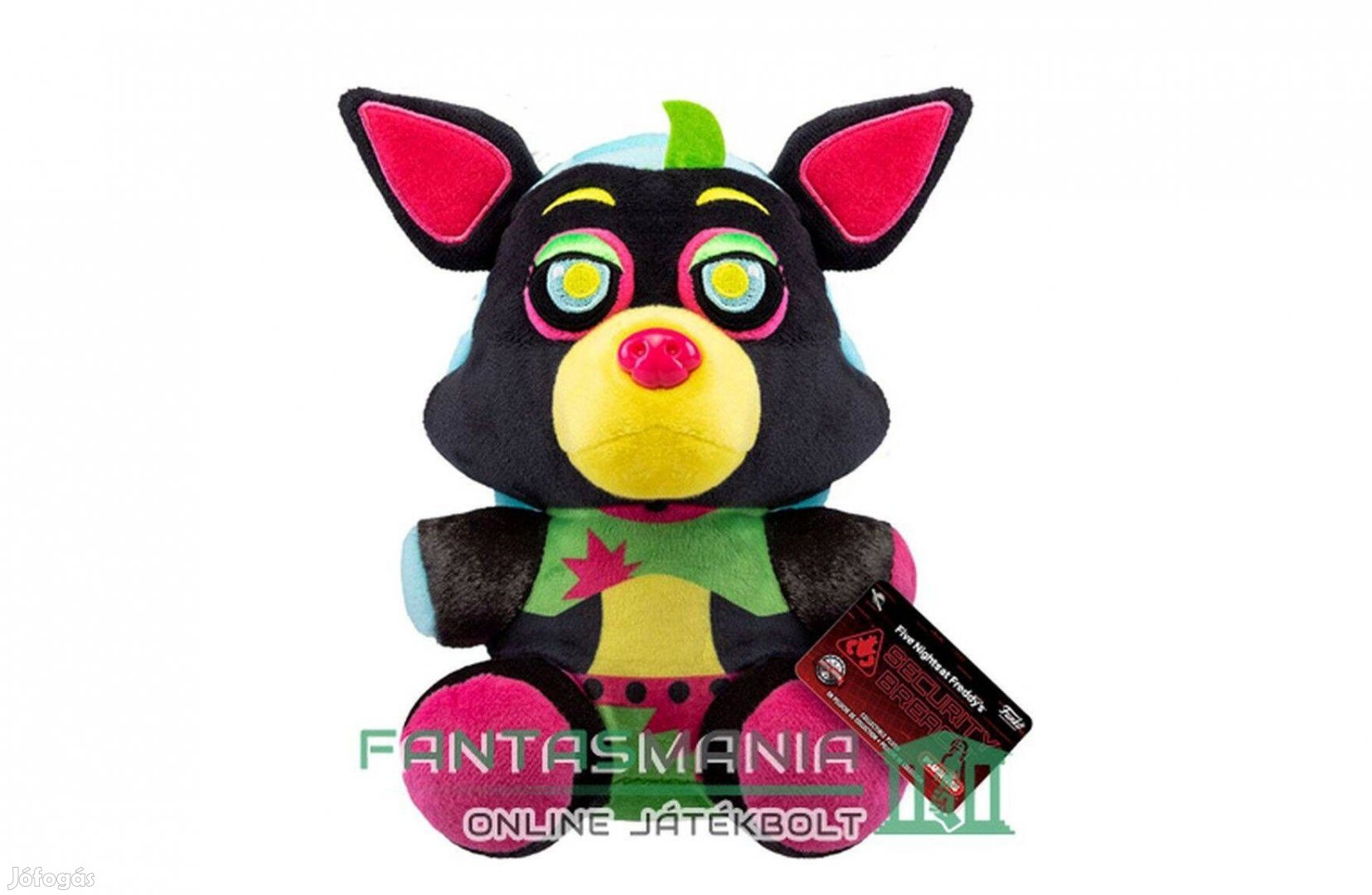 18cmes Five Nights at Freddys plüss figura Blacklight Roxanne Wolf Rox