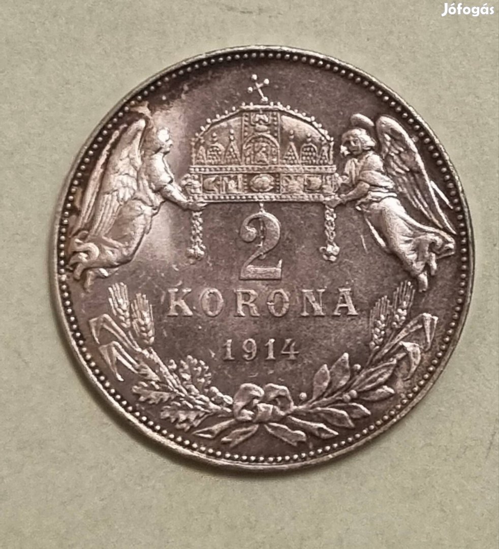 1914 Ferenc József 2 korona