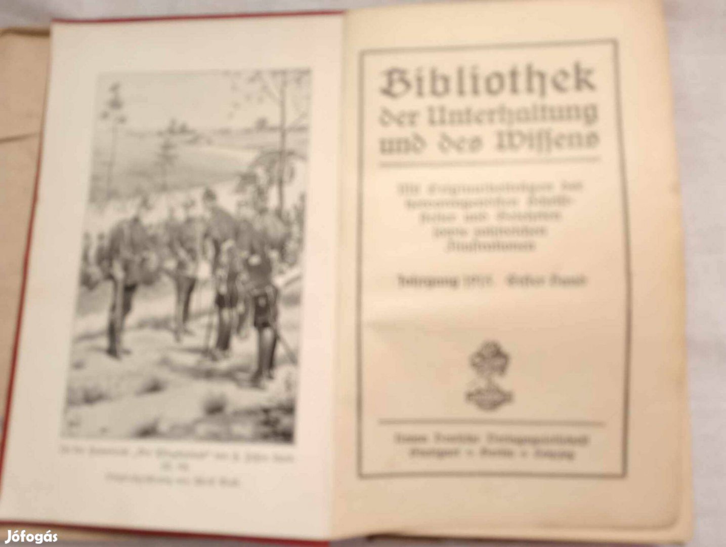 1915 Bibliothek der Unterhaltung und des Wissens (gót betűs)