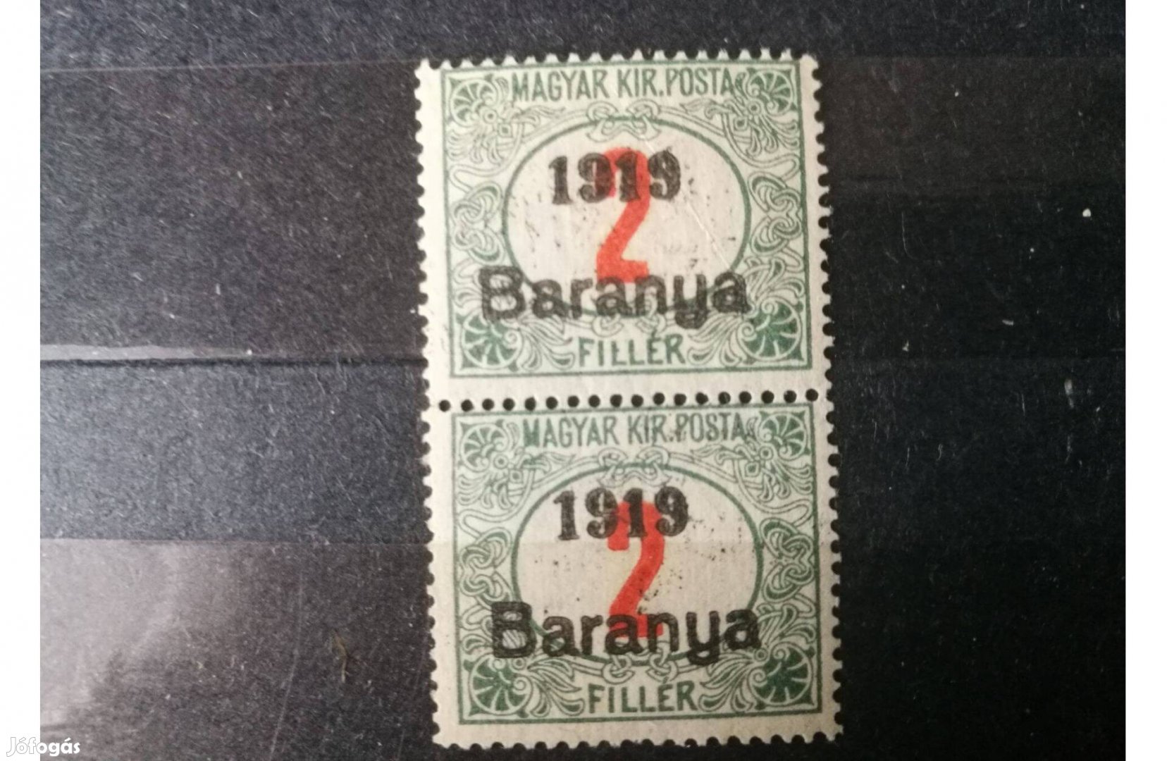 1919 2 fillér portó