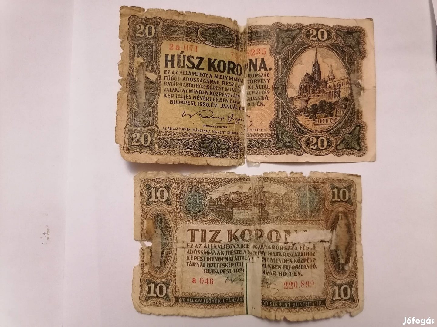 1920 Korona 10, 20